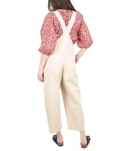 Apiece Apart Antonia Cotton Twill Jumpsuit