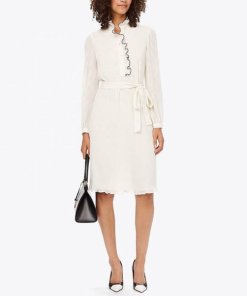 Tory Burch Deneuv Dress in New Ivory