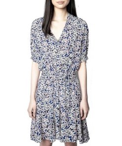 Zadig & Voltaire Begonia Remove Print Mini Dress