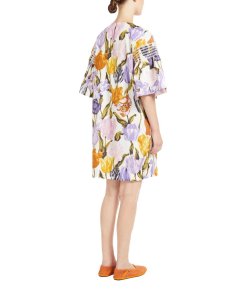 Max Mara Weekend Ondina Floral Cotton Mini Dress