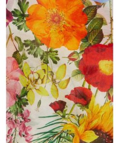 Alice + Olivia Ilan Smocked Gathered Floral Print Blouse