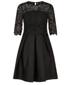 Ted Baker Maaria Lace Bodice Dress