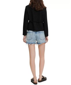 Maje Violette Tweed Patch-Pocket Jacket