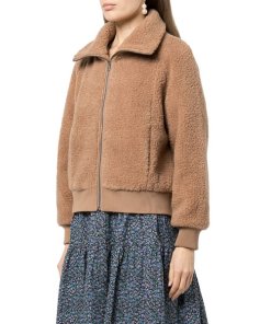 Apiece Apart Amager Sherpa Bomber Jacket