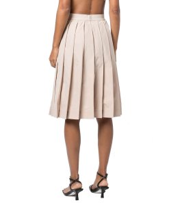 3.1 Phillip Lim Day Pleated Knee-Length Skirt