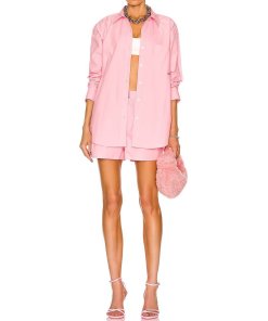 Alexanderwang.T Boyfriend Compact Cotton Shirt