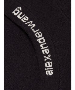 Alexanderwang.T Logo-Trim Bodycon T-Shirt
