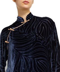 Olivia von Halle Harlow Devoré Velvet Pajamas