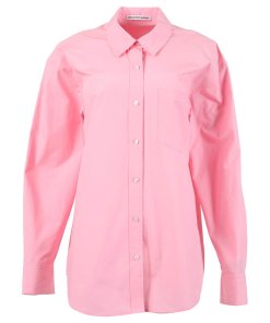 Alexanderwang.T Boyfriend Compact Cotton Shirt