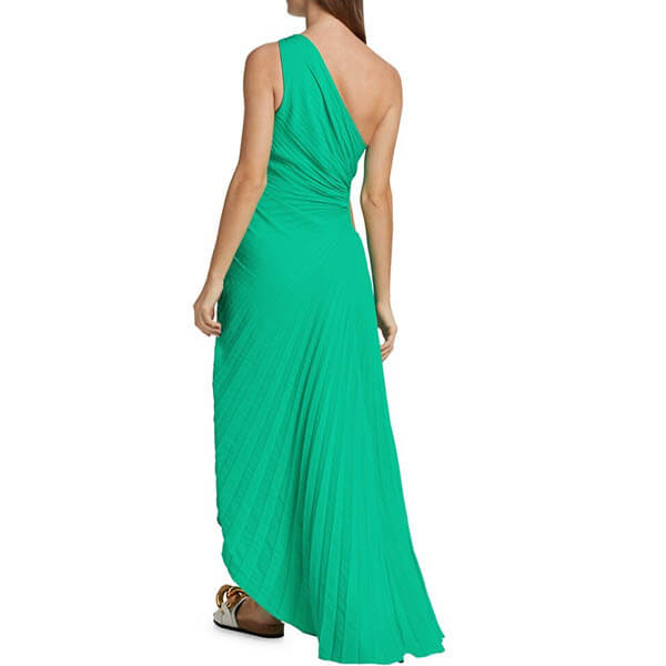 delfina matte pleated dress A.L.C. Delfina Matte Pleated Dress