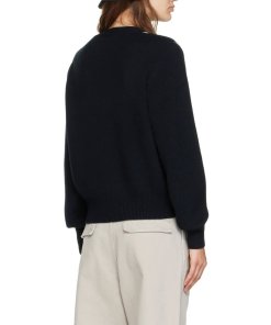 Acne Studios Katlaro Checker Face Jacquard Cardigan