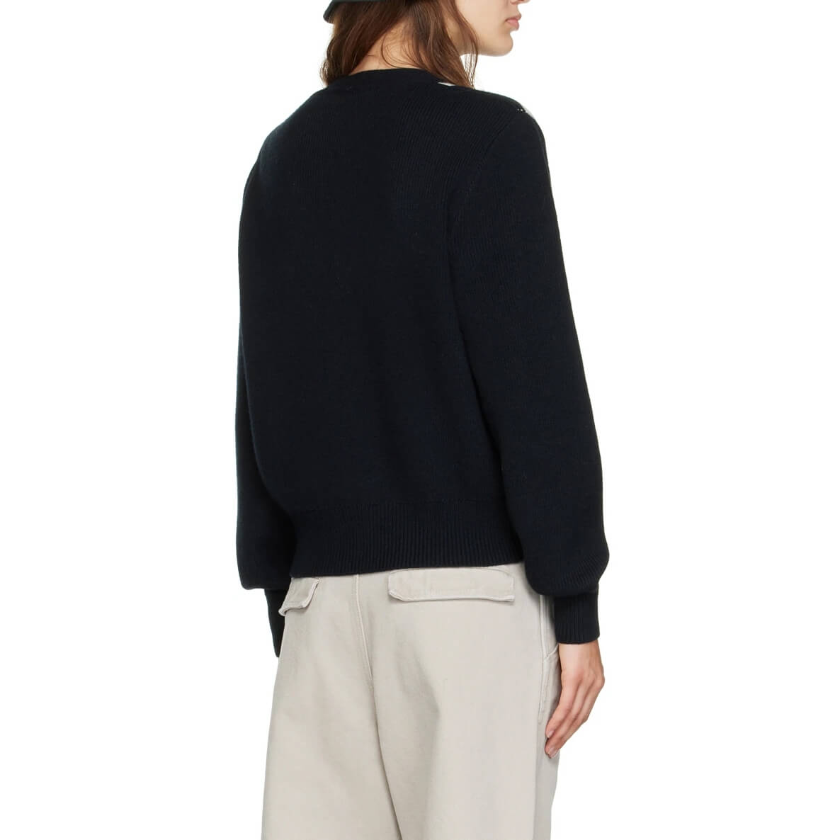 Acne Studios Katlaro Checker Face Jacquard Cardigan – evaChic