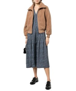 Apiece Apart Amager Sherpa Bomber Jacket