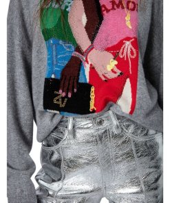Zadig & Voltaire Band of Sisters Kansas Boss Cashmere Sweater