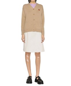 Kenzo x Nigo Boke Flower Back Logo Wool Cardigan
