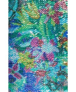 Alexis Aiya Botanical Sequin Midi Dress