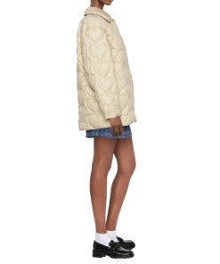 Sandro Gloriana Quilted Heart Oversized Jacket