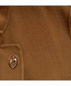 Maje Vottam Smooth Double-Faced Belted Wool-Blend Jacket