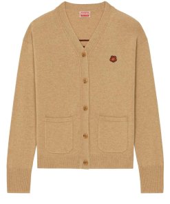 Kenzo x Nigo Boke Flower Back Logo Wool Cardigan