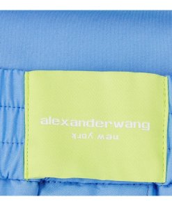 Alexanderwang.T Classic Logo-Patch Boxer Cotton Shorts