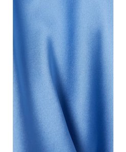 Alexanderwang.T Off-the-Shoulder Silk Charmeuse Shirt