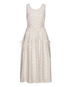 Stine Goya Tulula Open-Back Tiered Jasmine Midi Dress