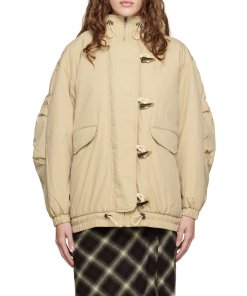 Isabel Marant Etoile Daisy Cotton-Blend Short Parka