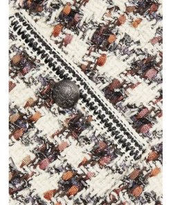 Veronica Beard Cirtane Single-Breasted Houndstooth Tweed Jacket
