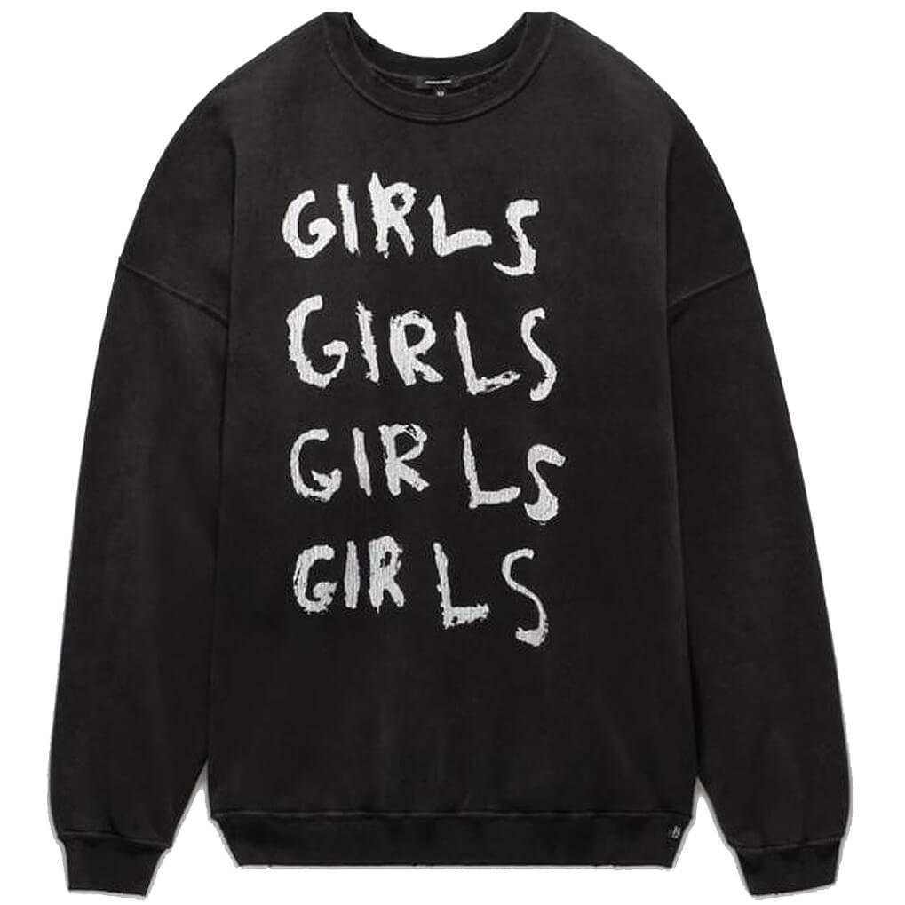 R13 Girls Girls Oversized Cotton-Blend Sweatshirt