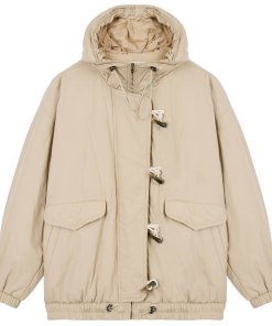 Isabel Marant Etoile Daisy Cotton-Blend Short Parka