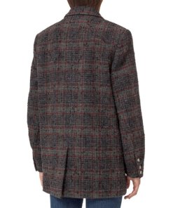 Isabel Marant Etoile Korix Check Wool-Blend Blazer