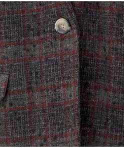 Isabel Marant Etoile Korix Check Wool-Blend Blazer