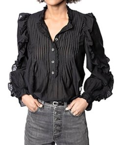 Zadig & Voltaire Timmy Tomboy Ruffled Tunic