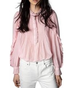 Zadig & Voltaire Timmy Tomboy Ruffled Tunic