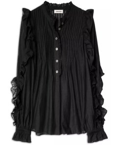 Zadig & Voltaire Timmy Tomboy Ruffled Tunic