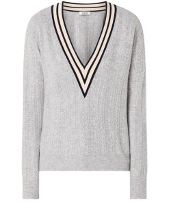 Sandro Sorbier V-neck Wool-Blend Sweater