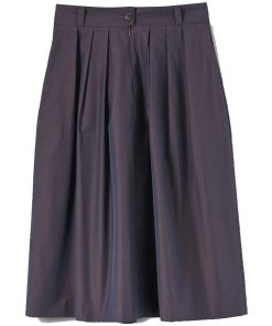 Margaret Howell Raisin Fine Cotton Chambray Skirt