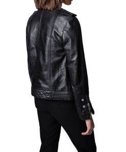 Zadig & Voltaire Loon Spi Leather Biker Jacket