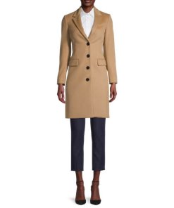 Burberry Sidlesham Cashmere & Wool Single-Breasted Coat