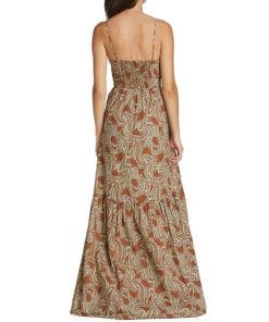 A.L.C. Laura Paisley Cotton Maxi Dress