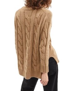 Nili Lotan Brynne Cable-knit Cashmere Sweater