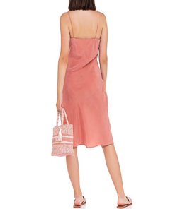 Anine Bing Bay V-neck Slip Midi Dress