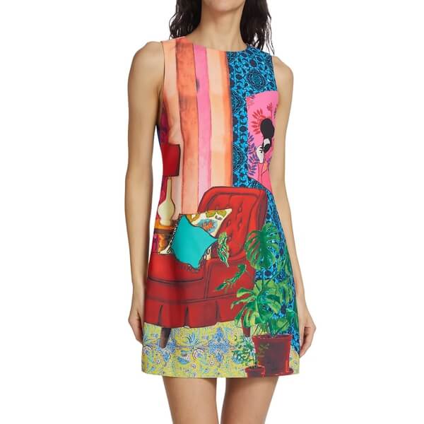 chambray linen shirt dress Boden Women's Mollie Linen Midi Dress in Blue