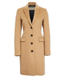 Burberry Sidlesham Cashmere & Wool Single-Breasted Coat