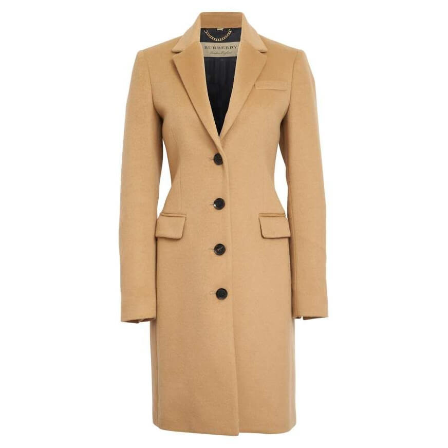 Burberry Sidlesham Cashmere & Wool Single-Breasted Coat – evaChic