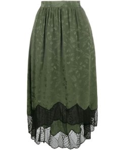 Zadig & Voltaire Joslin Jormi Jac Silk Skirt