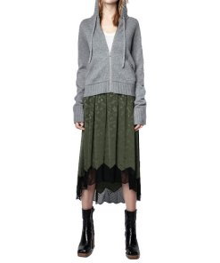 Zadig & Voltaire Joslin Jormi Jac Silk Skirt