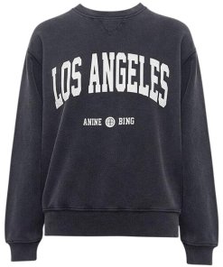 Anine Bing Ramona Los Angeles Cotton Sweatshirt