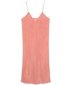 Anine Bing Bay V-neck Slip Midi Dress