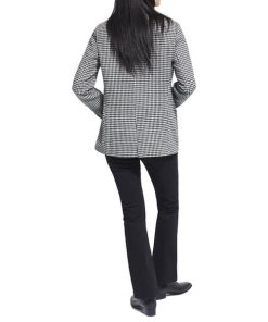 The Kooples Micro Houndstooth Wool-Blend Blazer